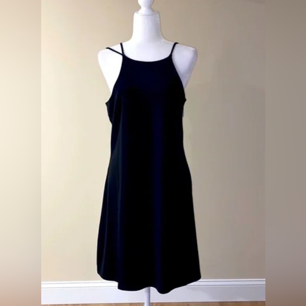 NWT Banana Republic Factory Black Mini Dress